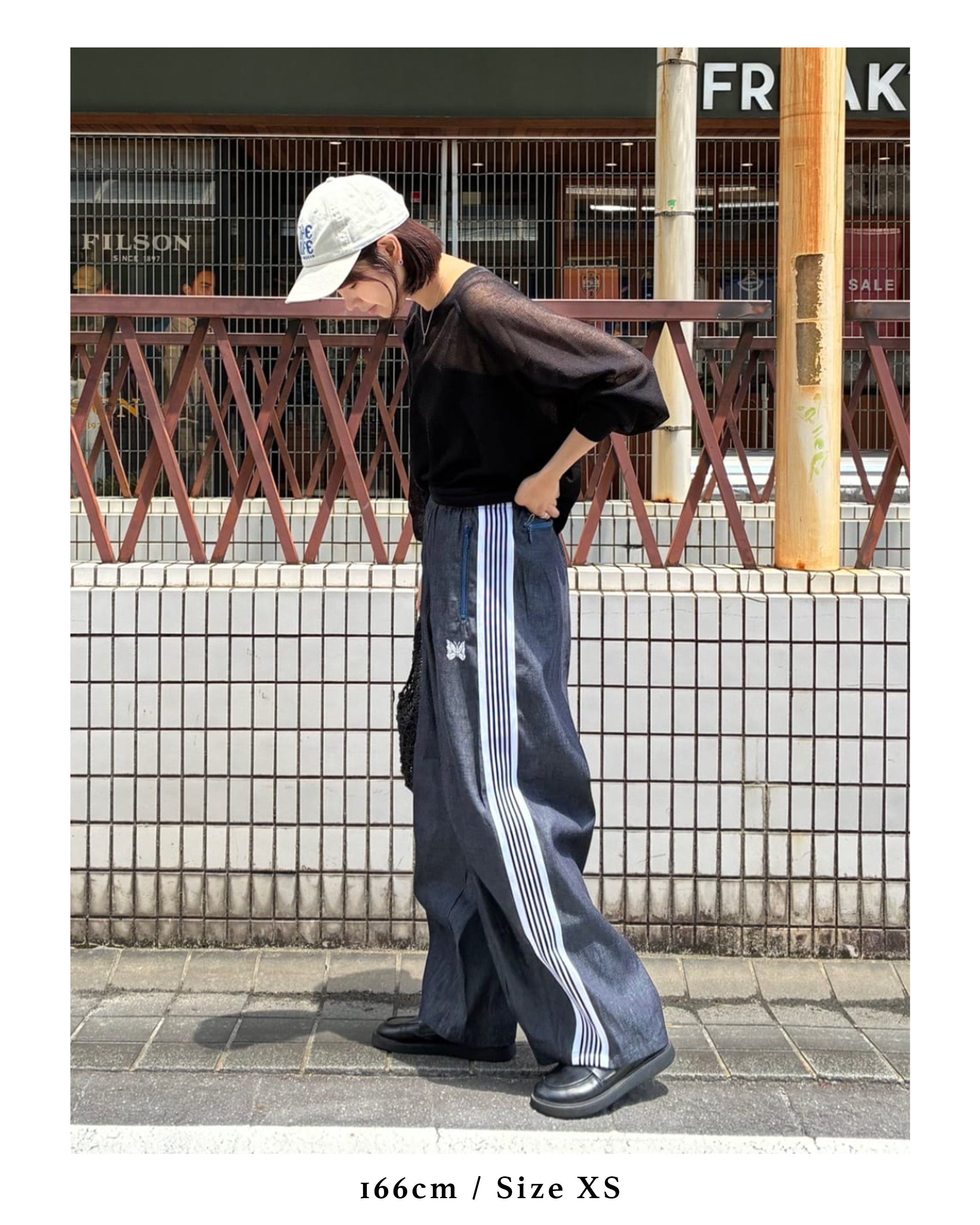 預訂 | NEEDLES H.D. Track Pant - 6oz Denim 別注 輕磅牛仔布