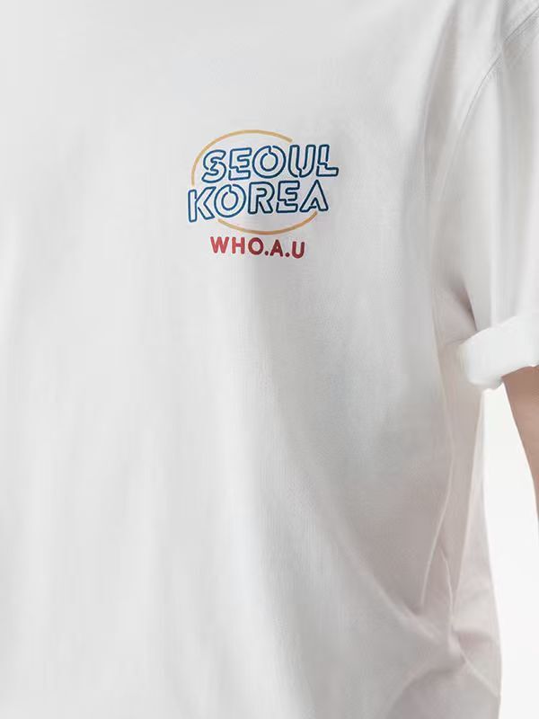 【預購】WHO.A.U H0708225 Seoul Neon 男裝短袖上衣