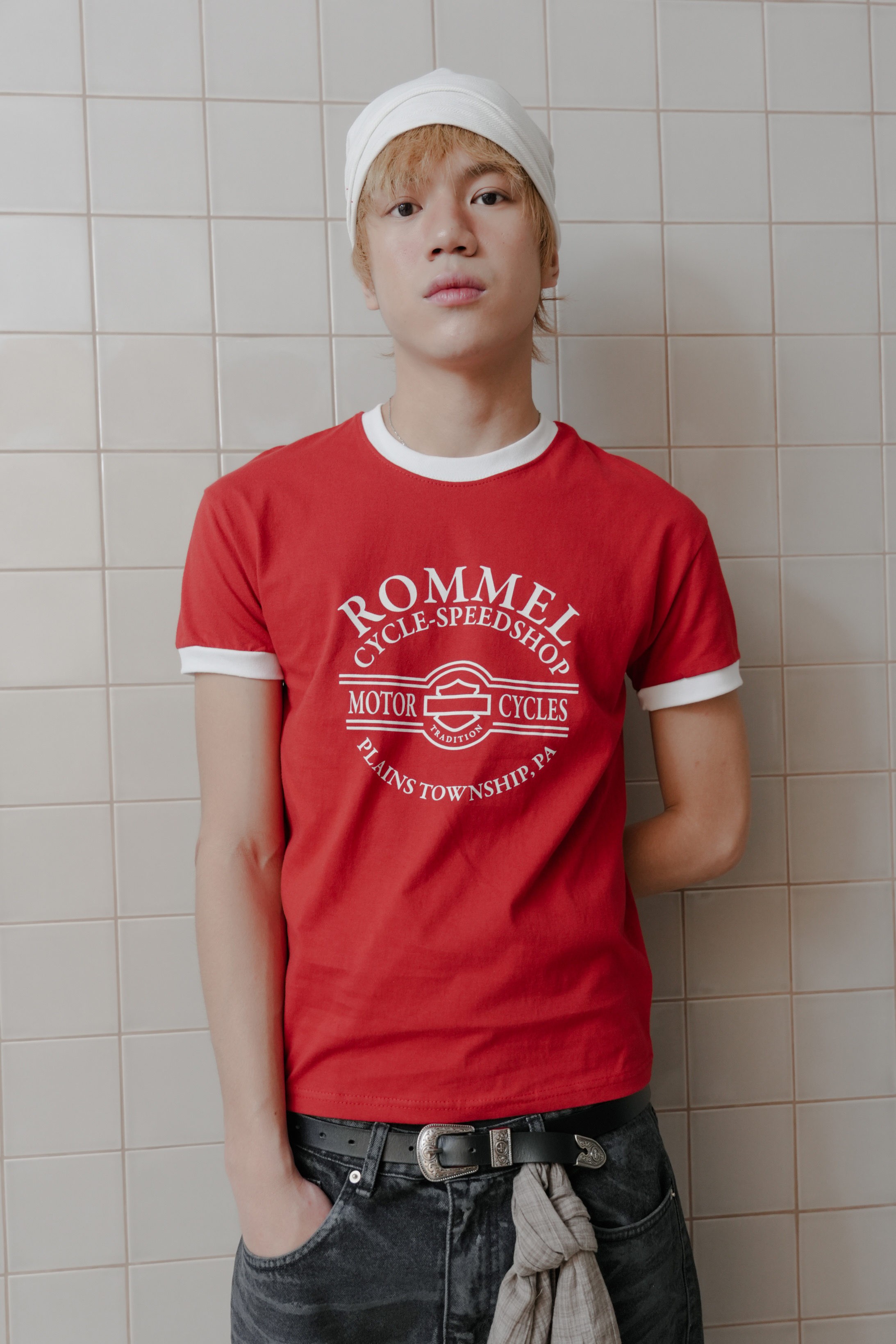 【discount】motorcycle ringer tee #上衣