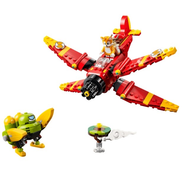 預購【LEGO 樂高】SEGA 音速小子 塔爾斯的托爾內德號 77119 strc