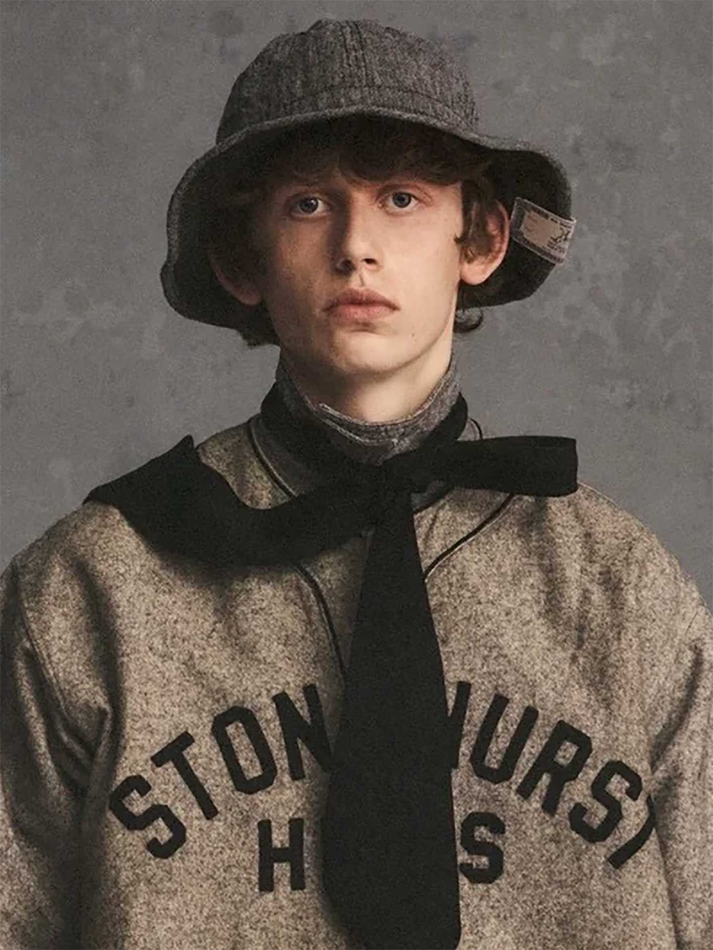 The H.W. Dog & Co. Linen Fatigue Hat Black