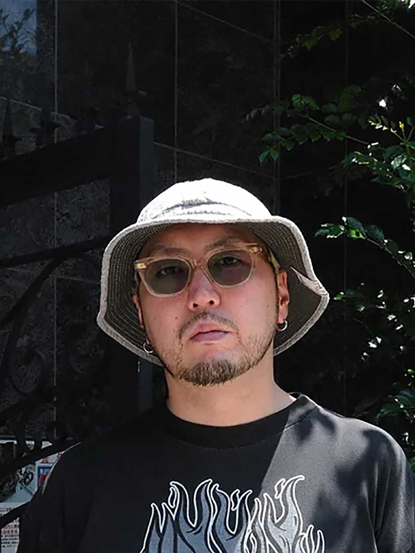 The H.W. Dog & Co. Linen Fatigue Hat Black