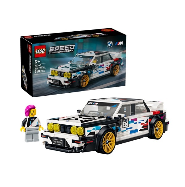 預購【LEGO 樂高】極速賽車 BMW M3 (E30) 77263 strc