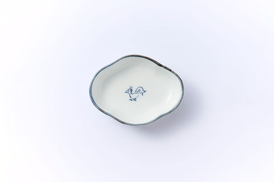 中川政七商店 - 有田燒豆皿 / 青鹿