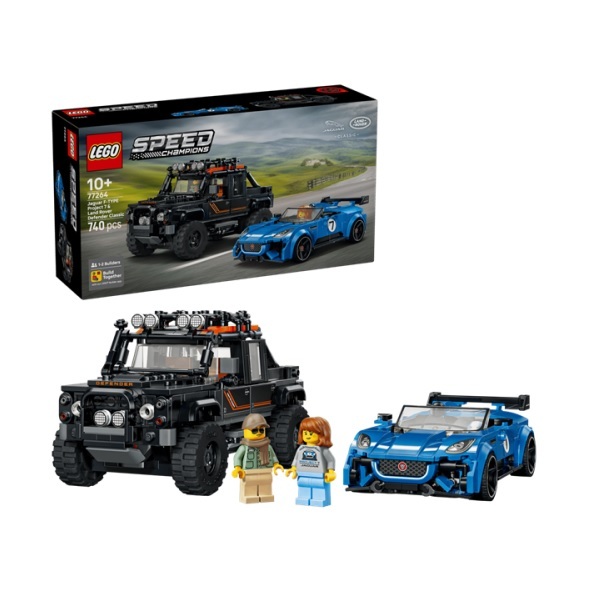 預購【LEGO 樂高】極速賽車 Project7&Defender 77264 strc