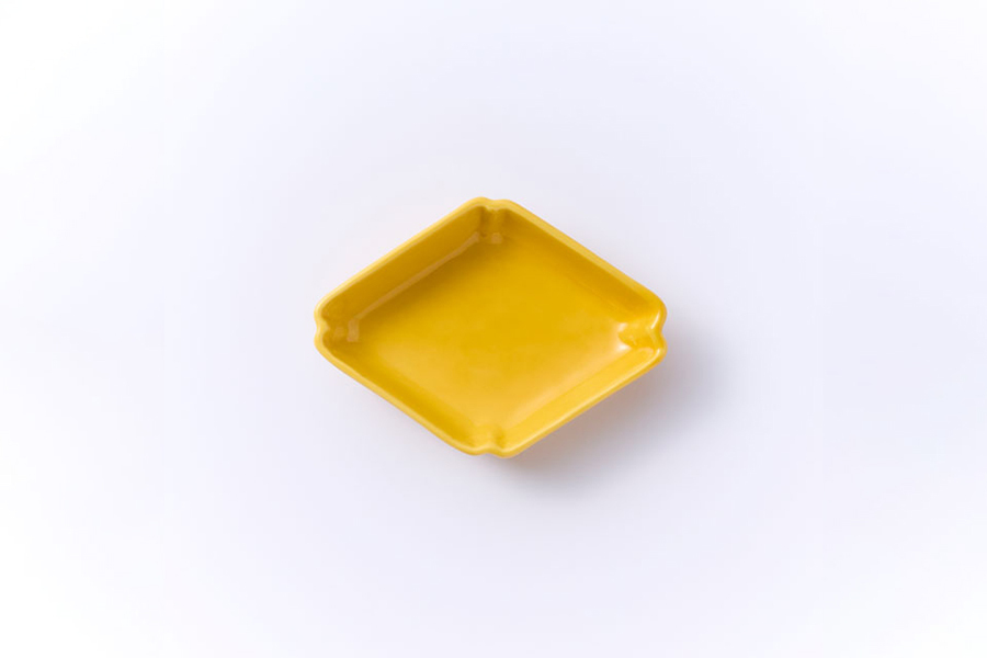 中川政七商店 - 有田燒豆皿 / 菱形黃