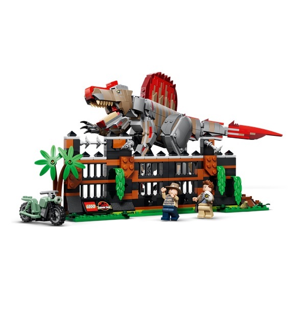 預購【LEGO 樂高】侏儸紀世界 棘龍大脫逃 77982 strc