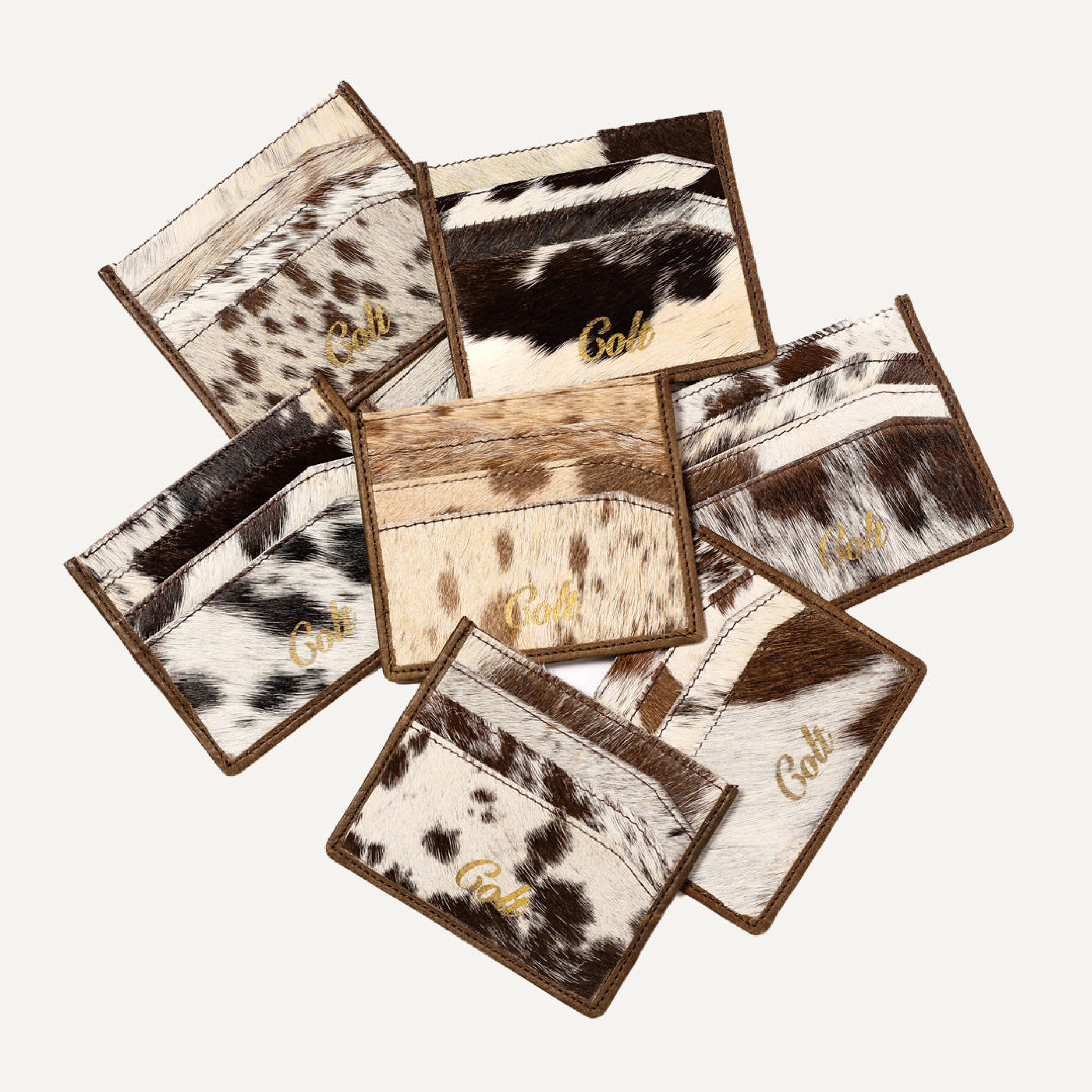 Colt Cowhide Cardholder - Tan