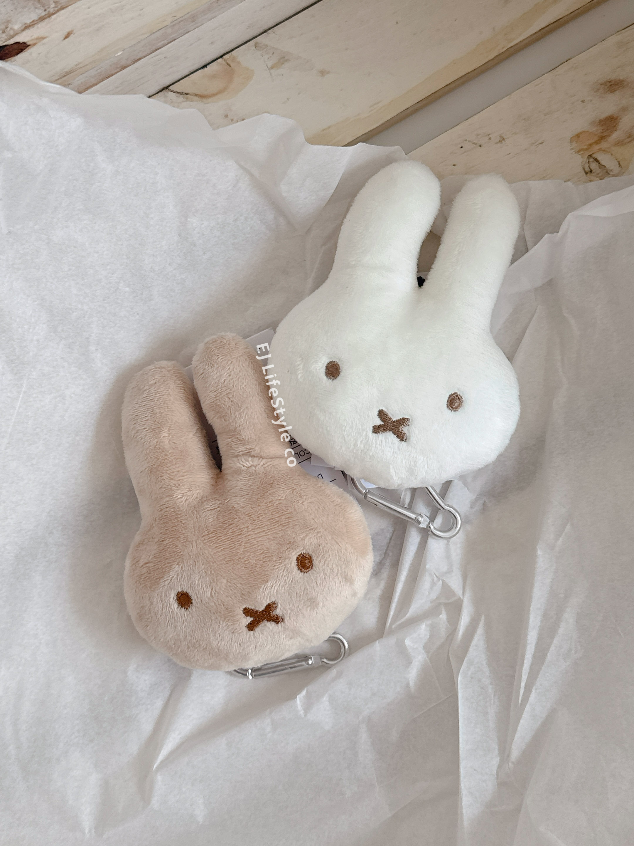🇯🇵 miffy 米飛兔 DICK BRUNA HANG 大頭造型 毛絨鑰匙圈掛件 包包吊飾扣 / 現貨