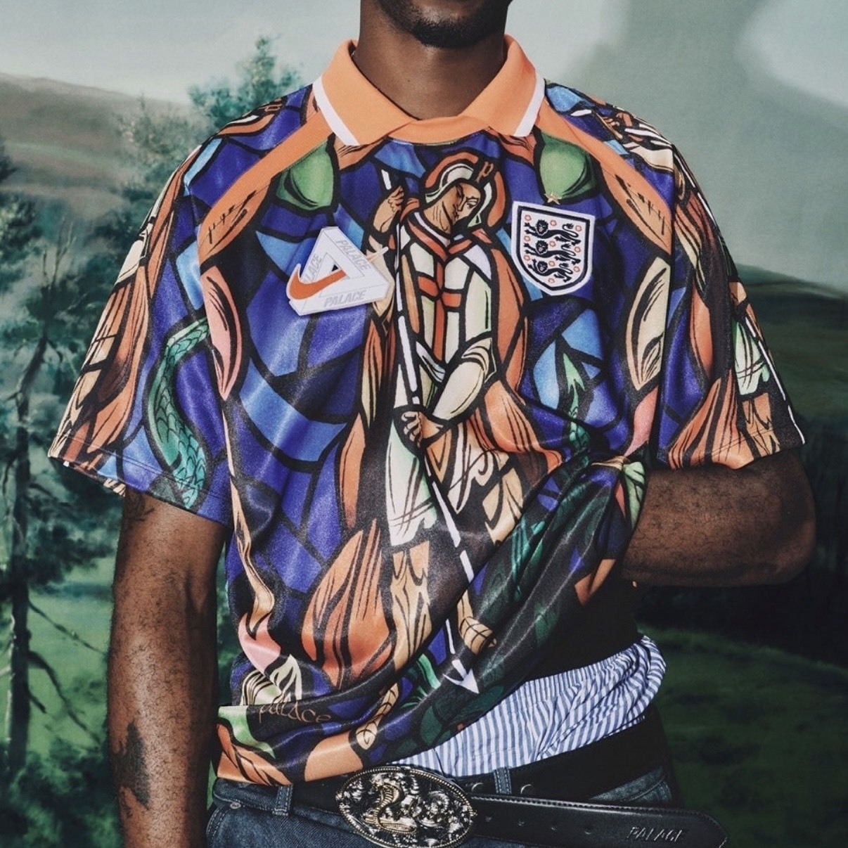 [Pre-order] Nike x PALACE x England Dri-FIT Football Jersey / IM3198-635