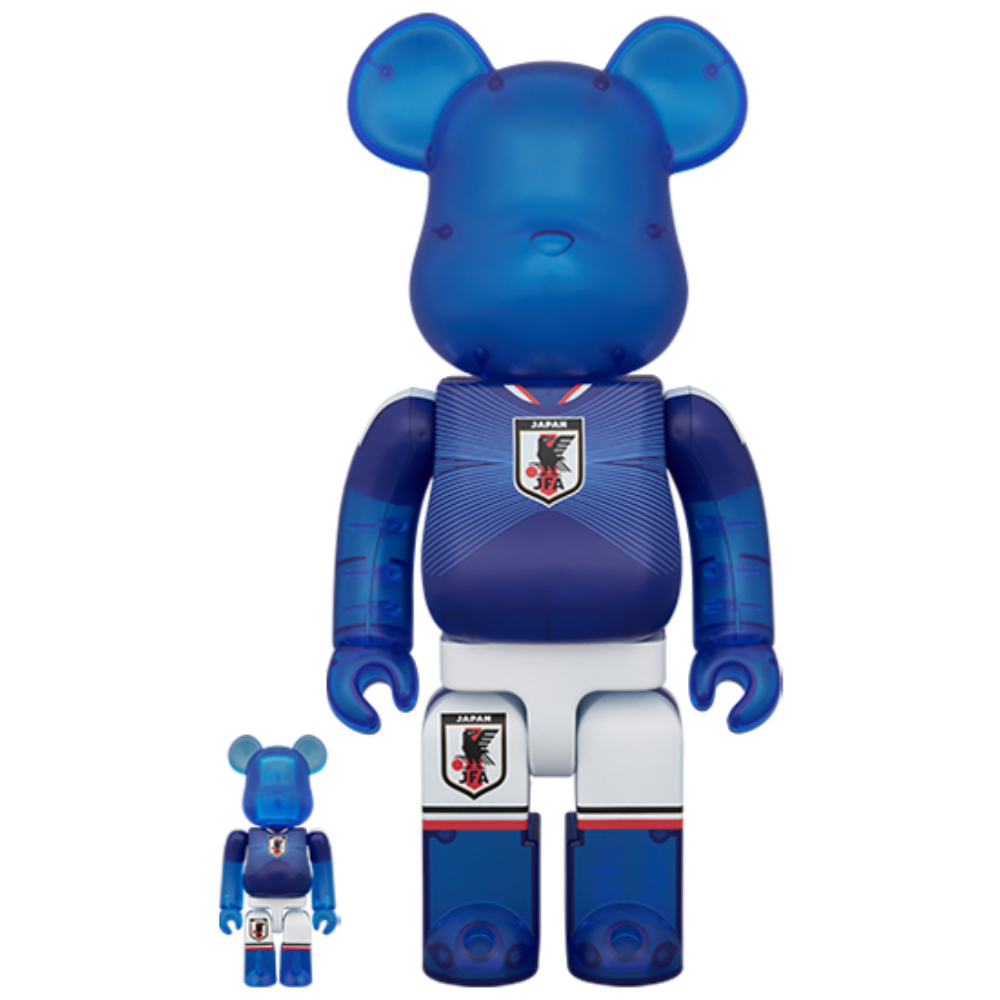 世界盃 サッカー日本代表 Ver. 100％ & 400％ BE@RBRICK