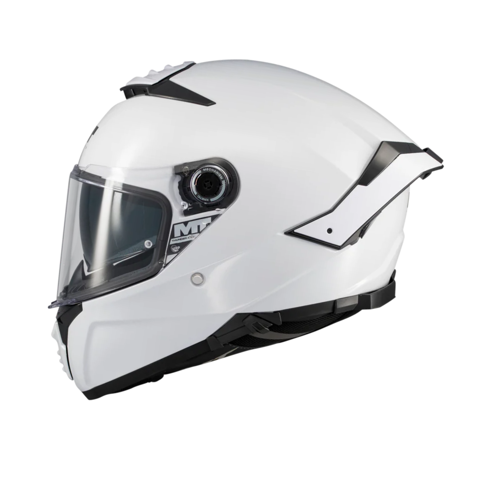MT HELMETS THUNDER 4 SV PURE A0 GLOSS WHITE 亮面