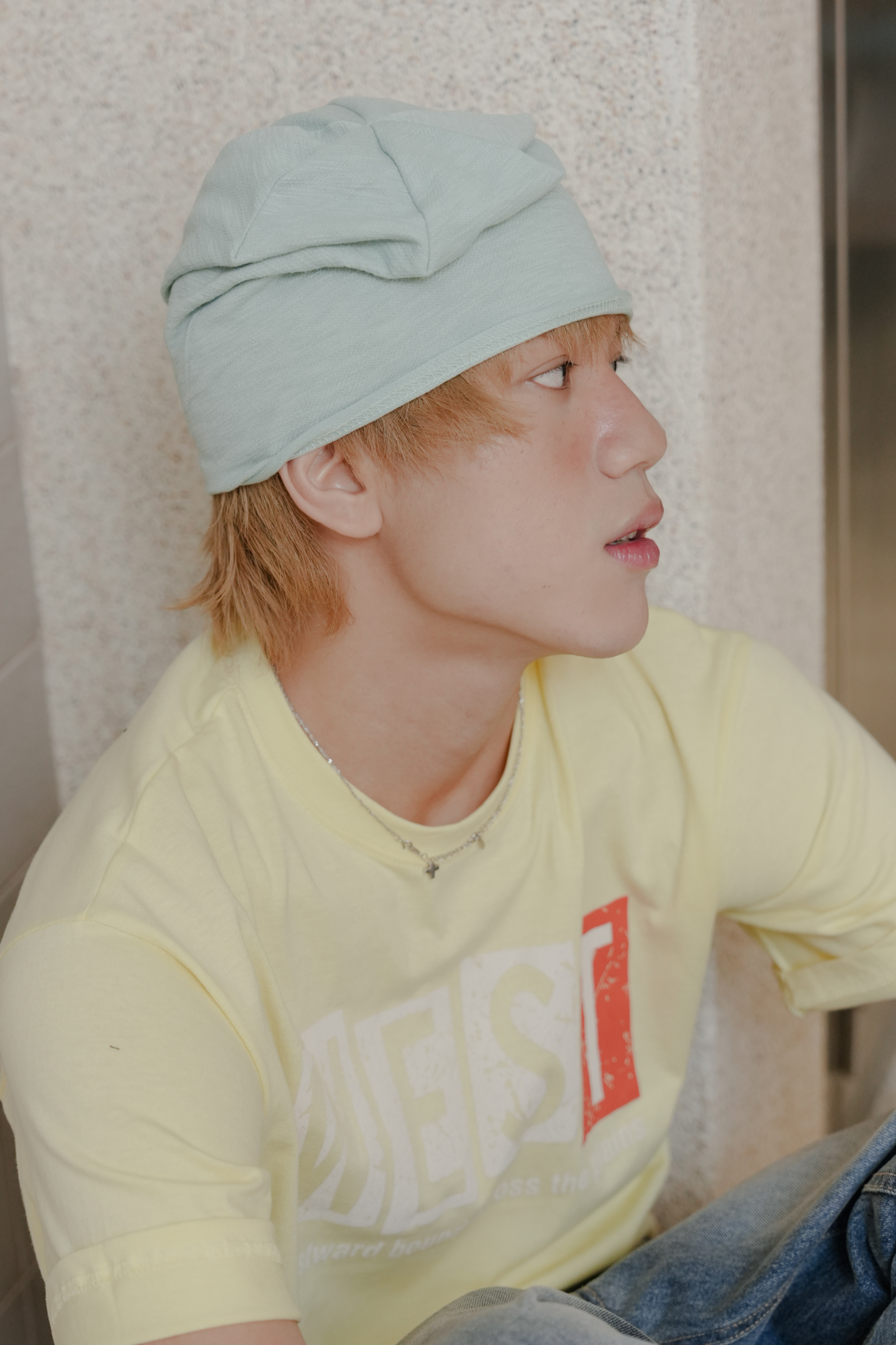 rough slub beanie #針織帽