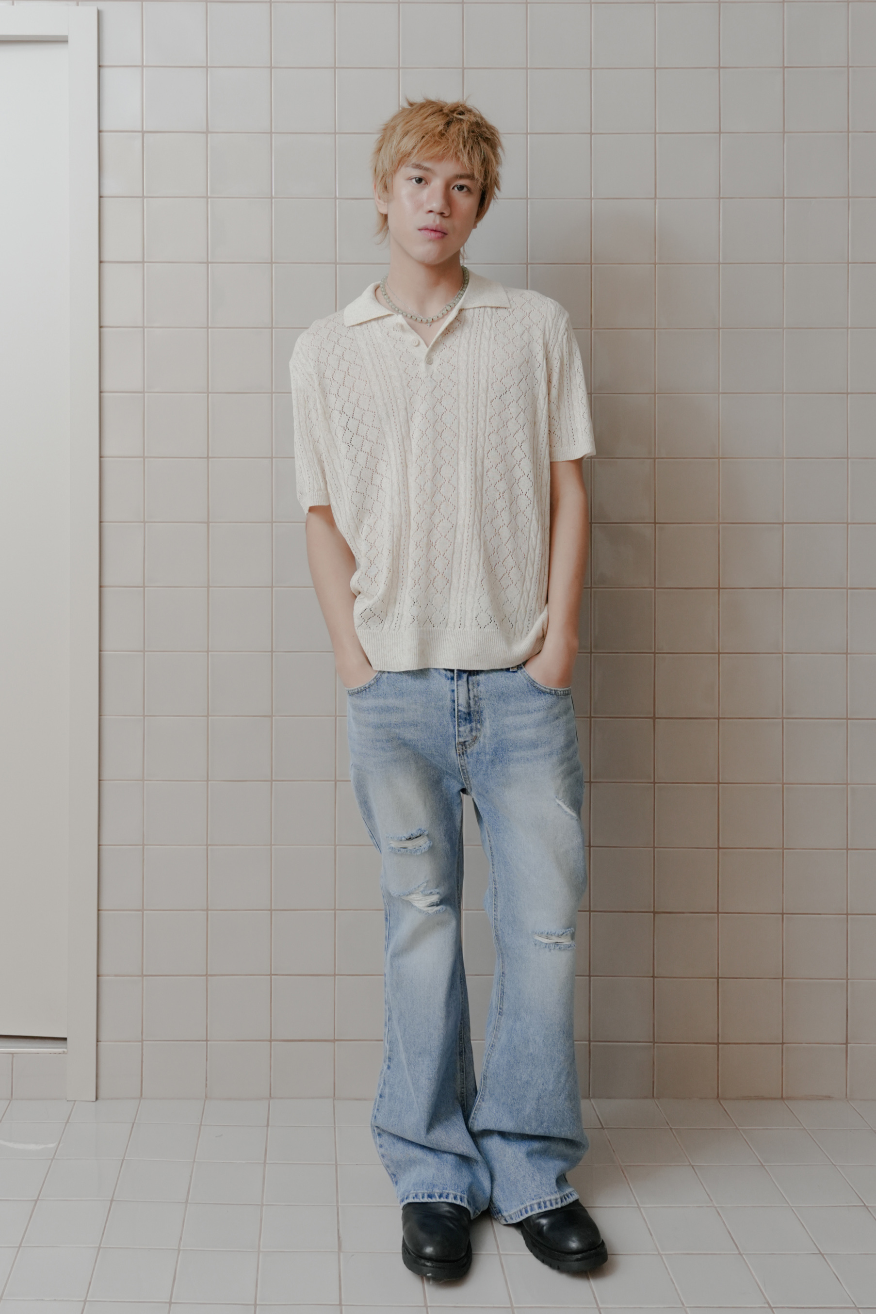 summer scasi knit #上衣