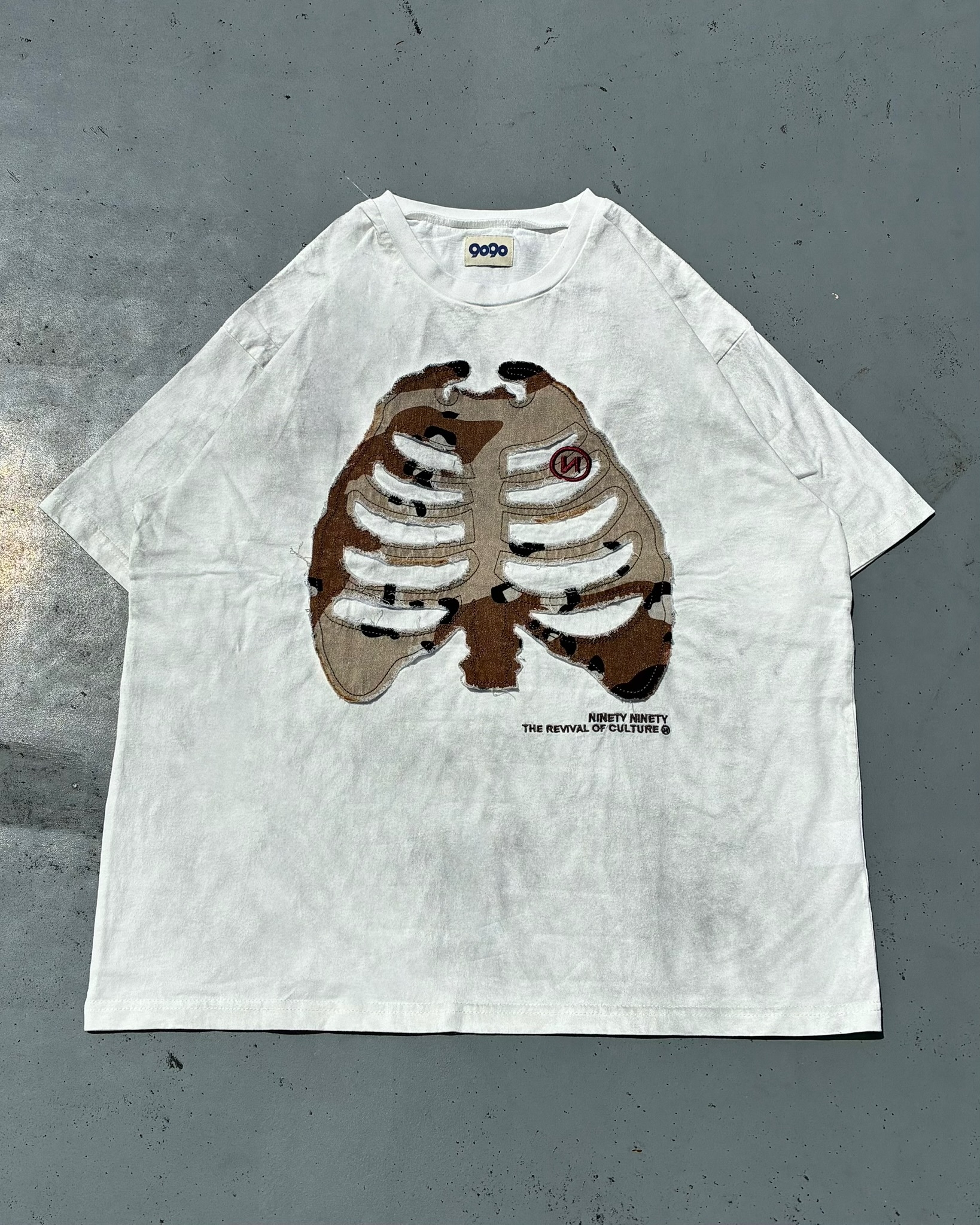 Burned Bone Patch Tee