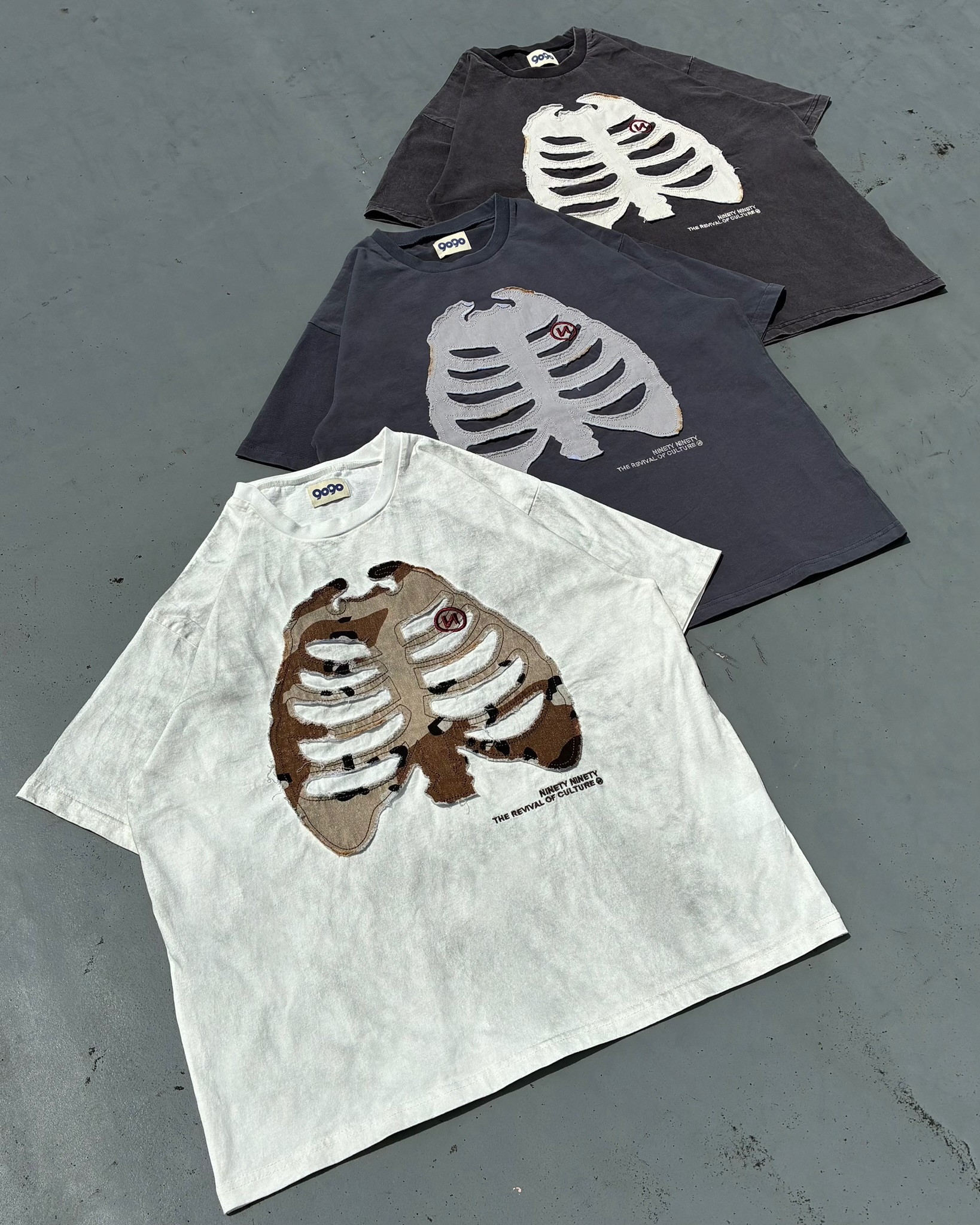 Burned Bone Patch Tee