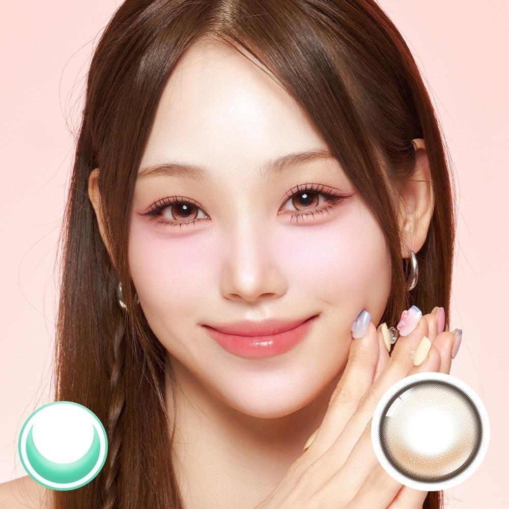 [散光] Lenbling Custom 1 Month Sweetia Coral｜月拋散光彩妝隱形眼鏡｜每盒2片