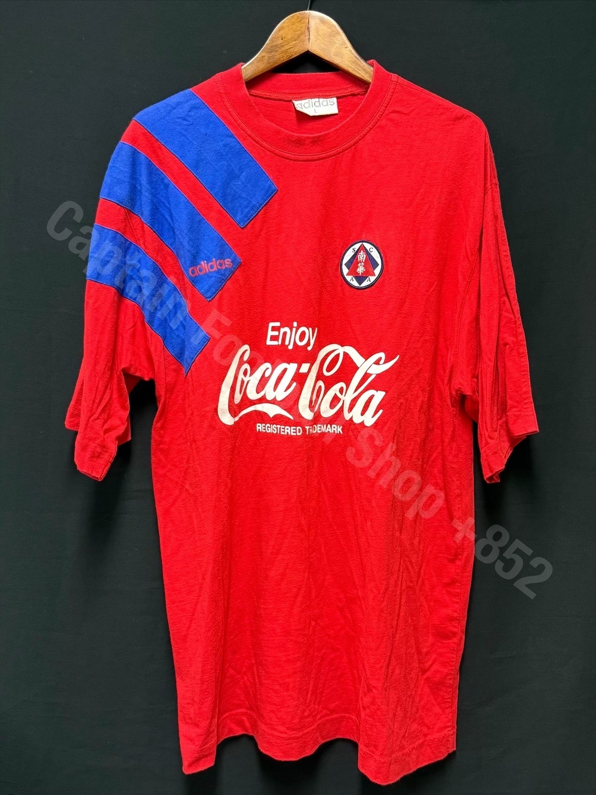 South China Football Team 1994-1995 Adidas x Coca Cola T-Shirt