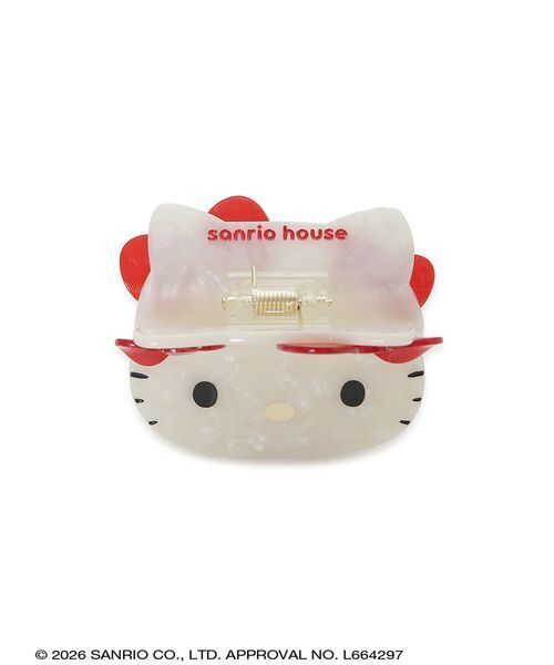 【預購】SANRIO HOUSE 日本三麗鷗之家限定 光澤感 角色大頭造型鯊魚夾 / 髮夾