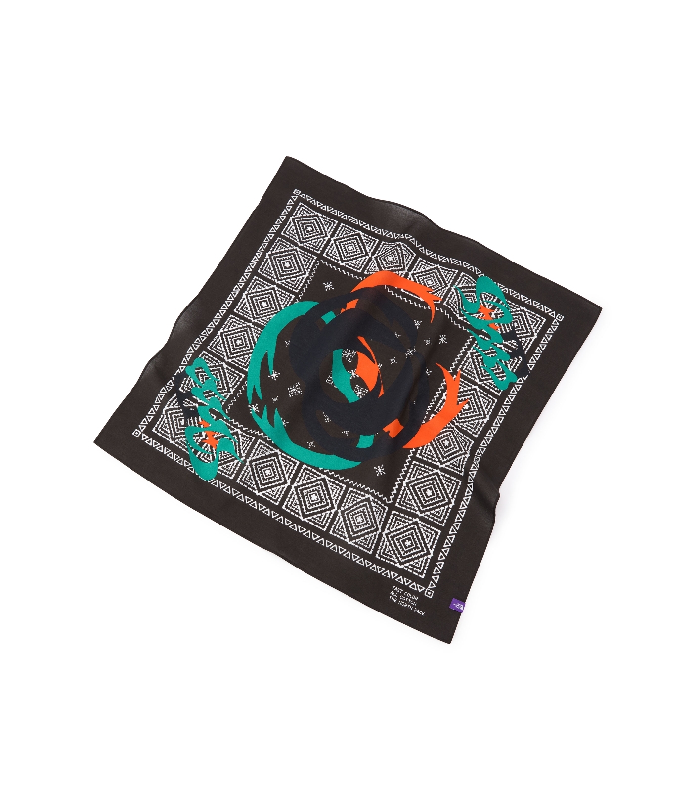 『代購商品』2026AW THE NORTH FACE Purple Label 紫標 FFFES Graphic Bandana 日本製 方巾 N26FQ021