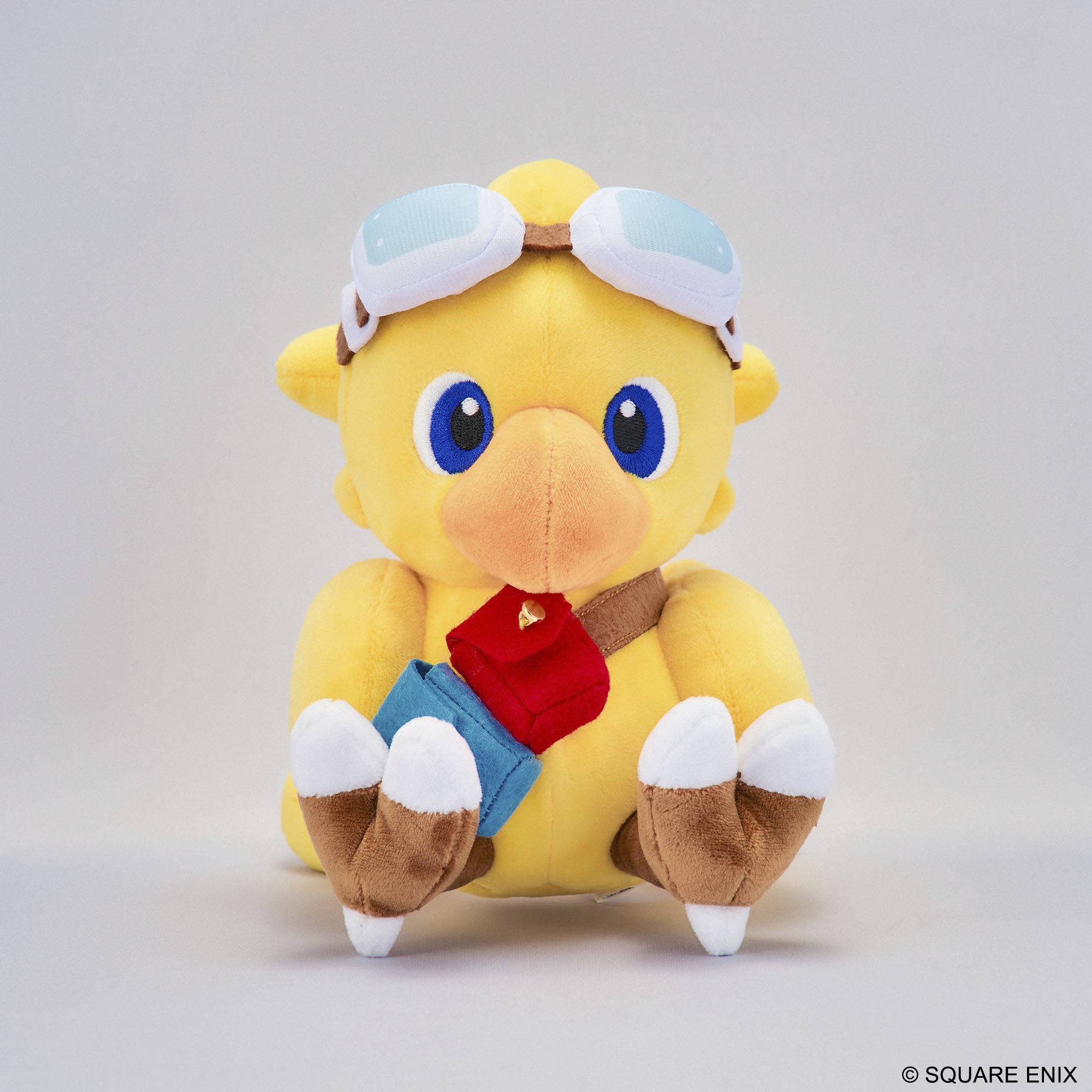 "Final Fantasy" Plush Chocobo Picture Book Chocobo and The Flying Ship Ver.