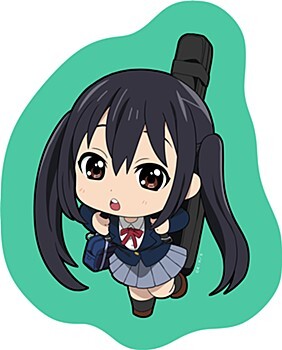 "K-On!" Original Illustration Die-cut Blanket