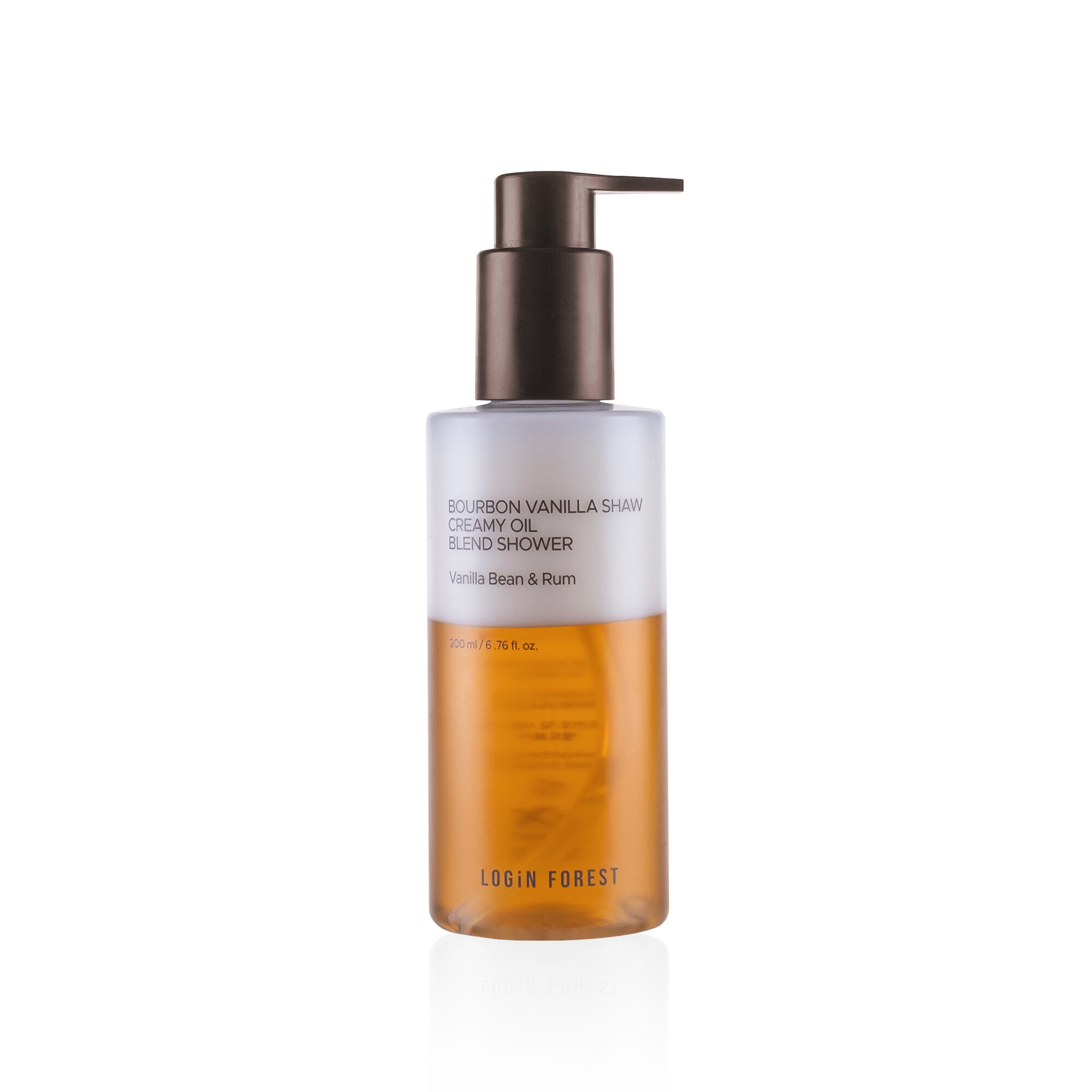 LOGiN FOREST Bourbon Vanilla Shaw Creamy Oil Blend Shower 香薰沐浴油 (200ml)