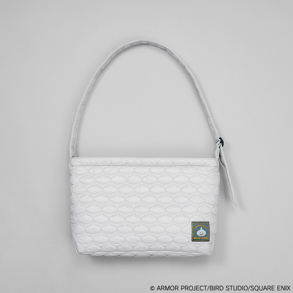 "Dragon Quest" Smile Slime Quilting Big Tote Bag Metal Slime