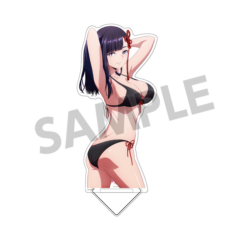 "Chained Soldier Season 2" Big Acrylic Stand Yamashiro Ren Swimwear Ver.