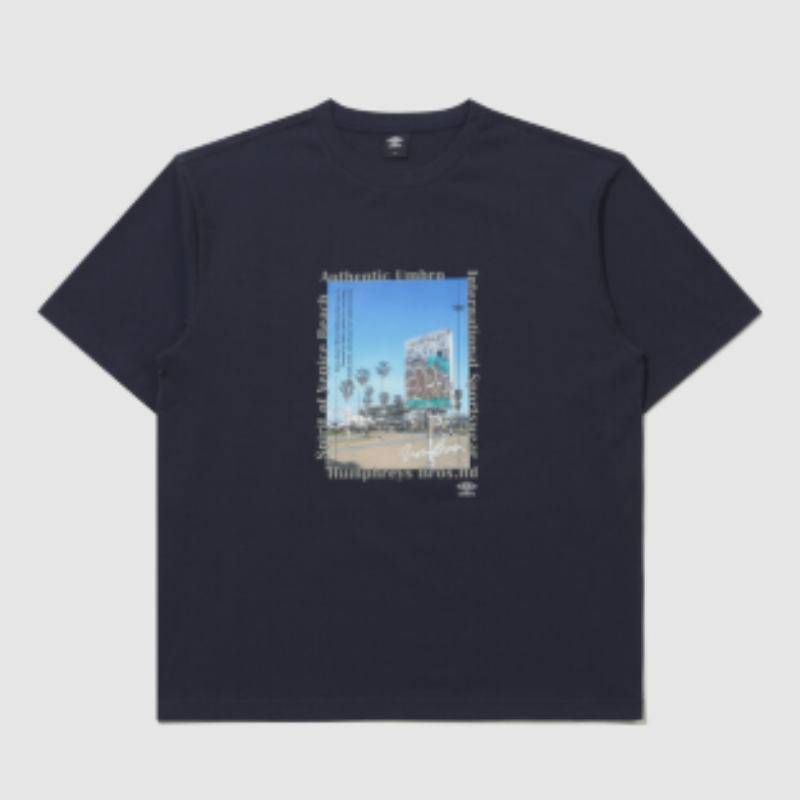 【代購】UMBRO Summer PICK Photo Cool Pima Short Sleeve T-Shirt 夏日印花涼感Pima棉短袖T恤 親膚透氣 男女同款