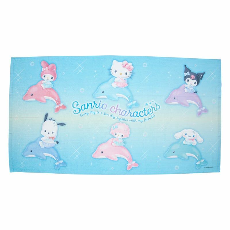日本 Sanrio 海豚設計系列 浴巾