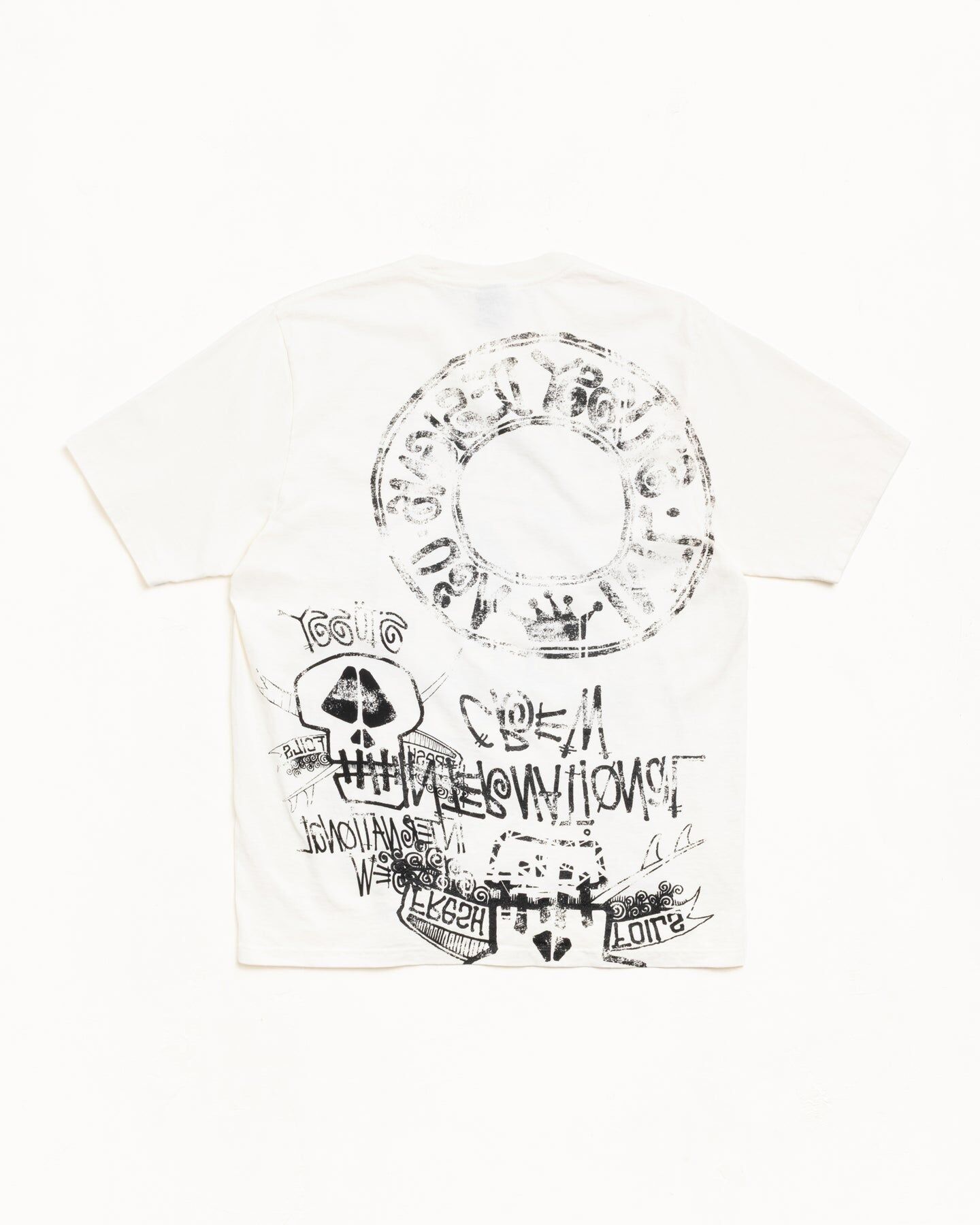 【Stussy】26夏季系列SKULLS TEE PIGMENT DYED