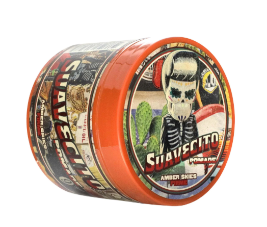 【限量限量】美國 Suavecito Firme Hold 強效定型髮油 - Amber Skies 琥珀天空限定版 4oz