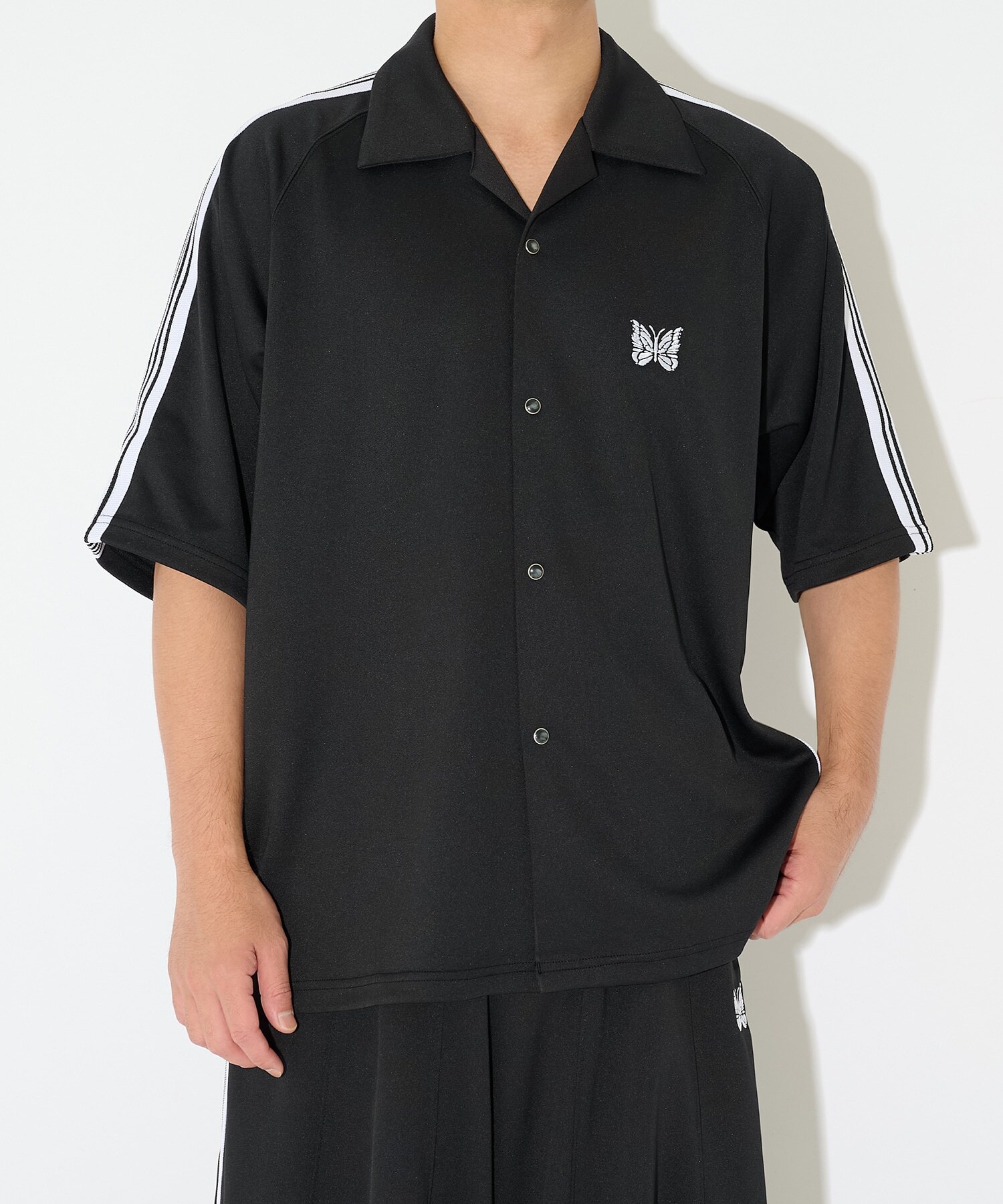 【STUDIOUS x NEEDLES 】別注 Track Shirts - COOL  ( 涼感材質 )