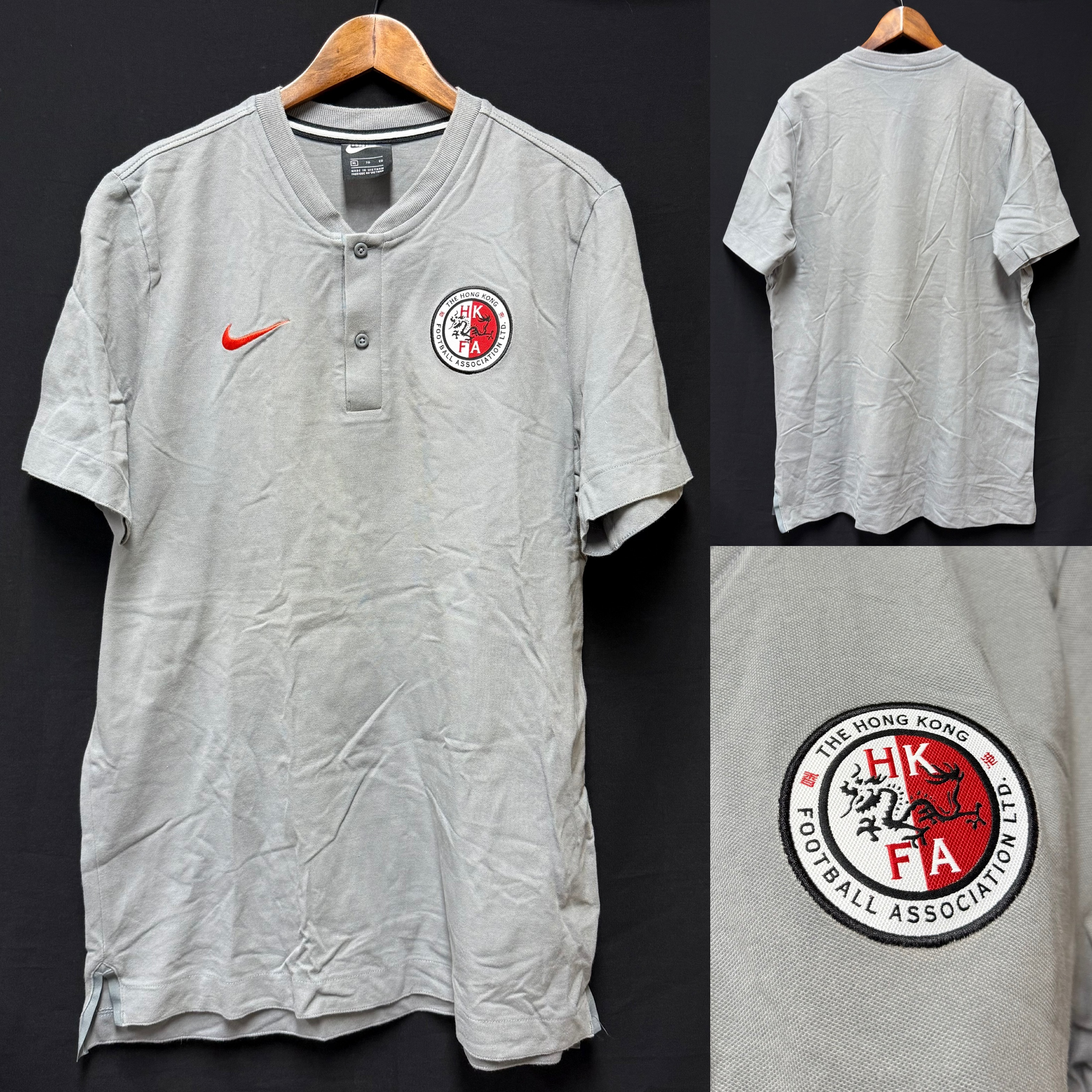 Hong Kong Football Team 2023-2024 Nike Player Polo Shirt