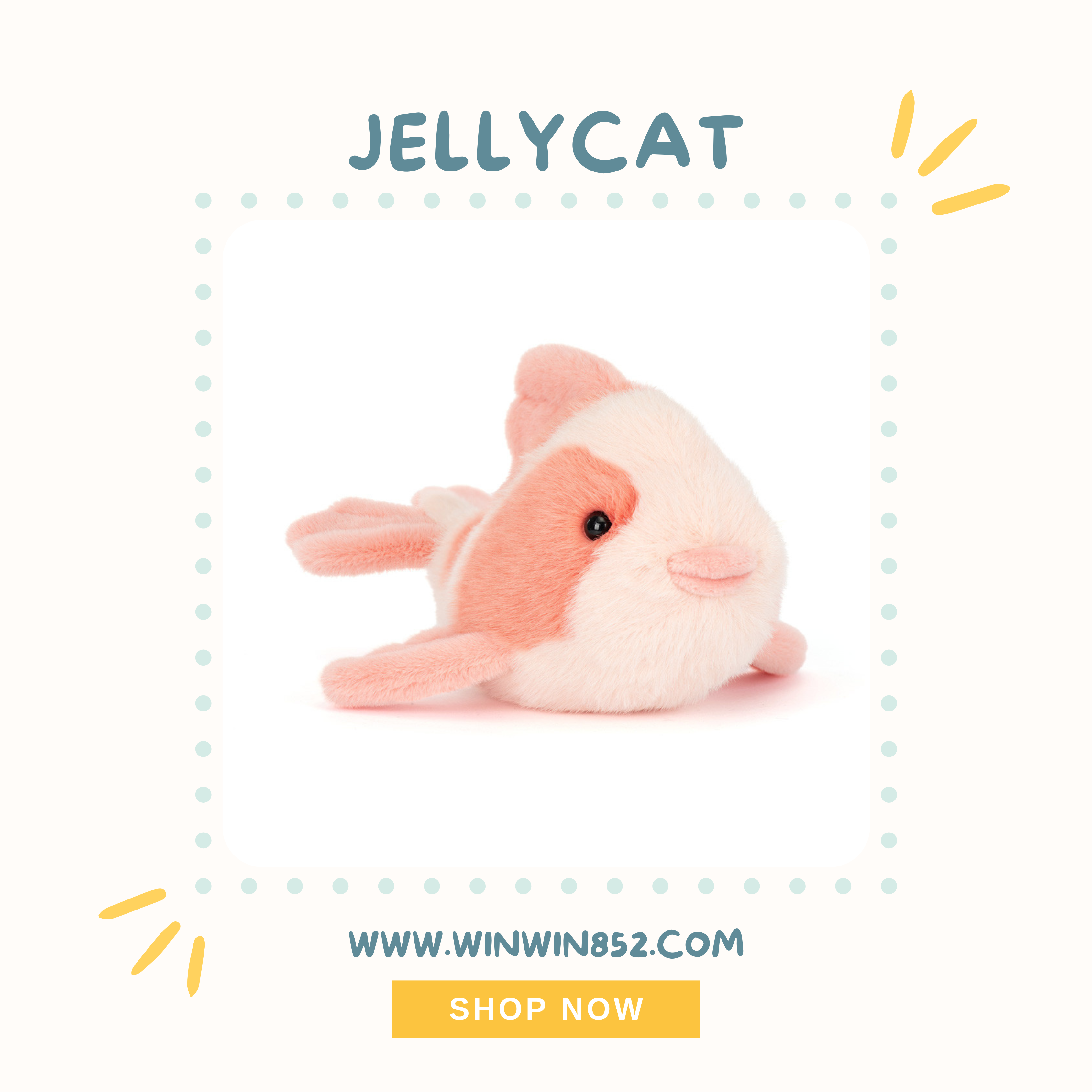 Jellycat Fancy Carp