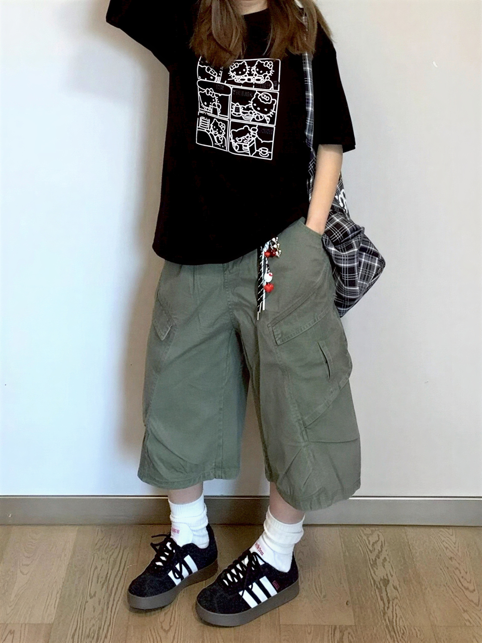 山系 機能 側口袋 解構 設計 七分褲
