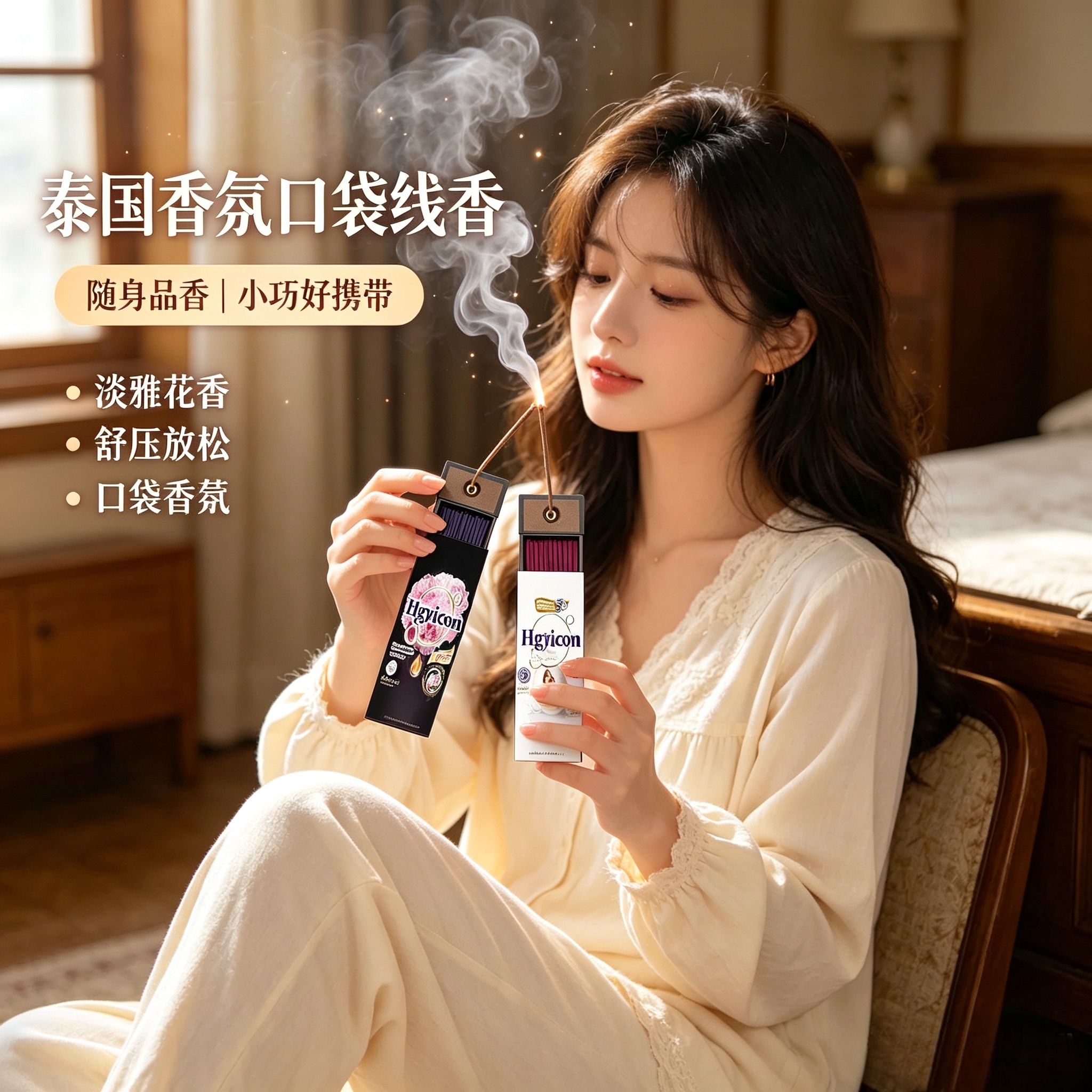 S22254 泰國隨身口袋線香1套20支