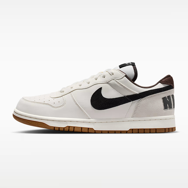 Nike 耐吉 Big Low Lux 854166-101 男 休閒鞋 復古鞋 舒適 穿搭 米白 黑棕