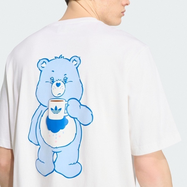 Adidas 愛迪達 Big Cb Os Tee IA4538 男 T恤 運動上衣 休閒短袖 白 亞版 純棉 小熊
