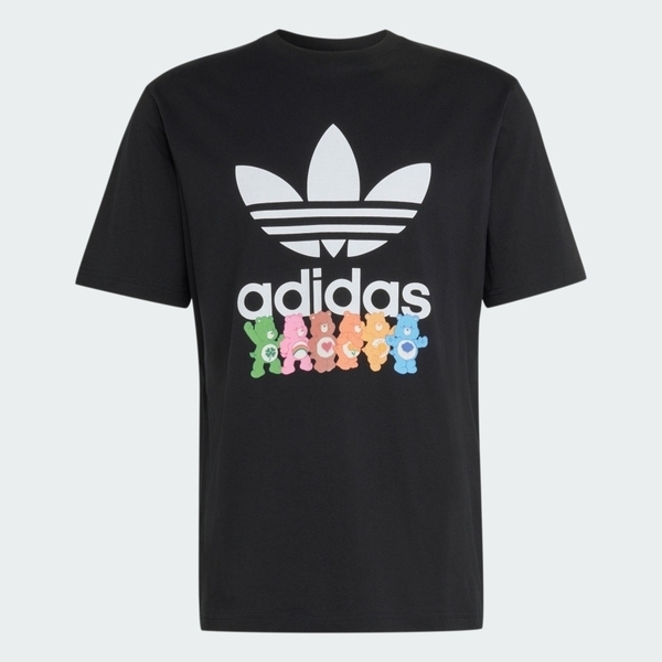 Adidas 愛迪達 Care Bear Ti KS4290 男 T恤 運動上衣 休閒短袖 黑 亞版 印花 純棉