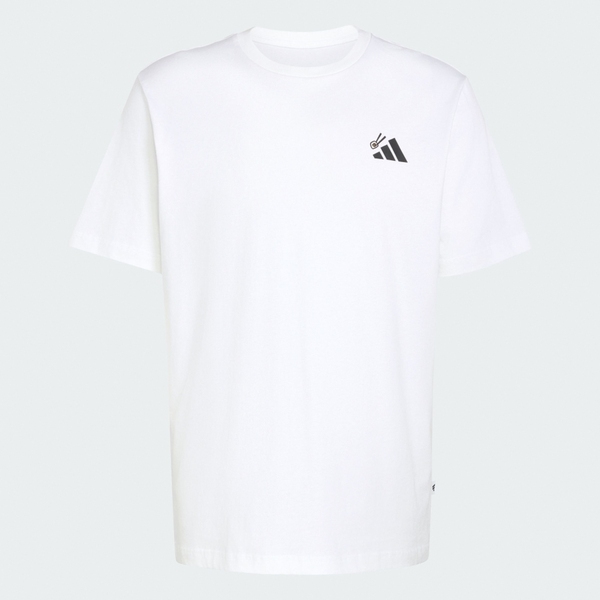 Adidas 愛迪達 M Sushi T KS5077 男 T恤 運動上衣 休閒短袖 白 亞版 純棉 壽司主題