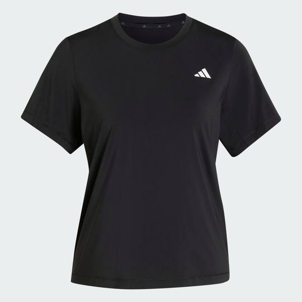 Adidas 愛迪達 Pl Ess R Tee KW4399 女 T恤 運動上衣 休閒短袖 黑 亞版 吸濕排汗