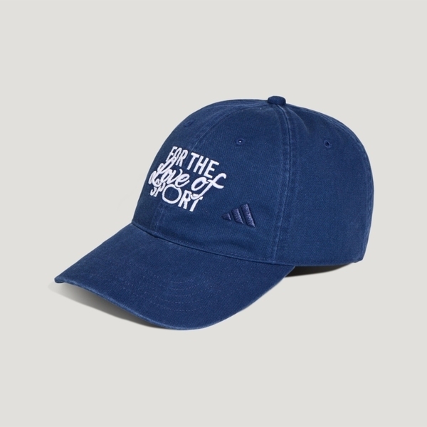 Adidas 愛迪達 Slogan Cap KX6866 帽 運動帽 老帽 深藍 戶外遮陽 休閒運動
