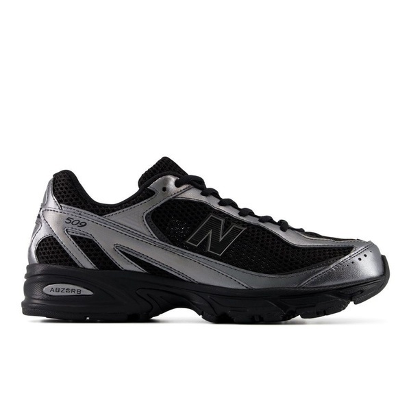 New Balance 紐巴倫 509 U5095A2 男女 運動休閒鞋 復古鞋 舒適 緩震 黑 金屬銀