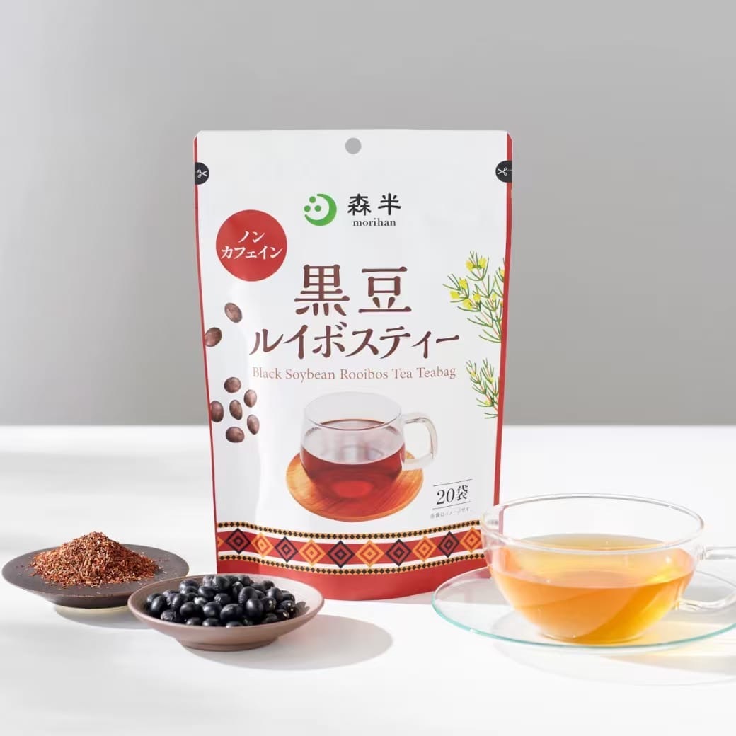 日本製森半黑豆路易波士茶20入 無咖啡因