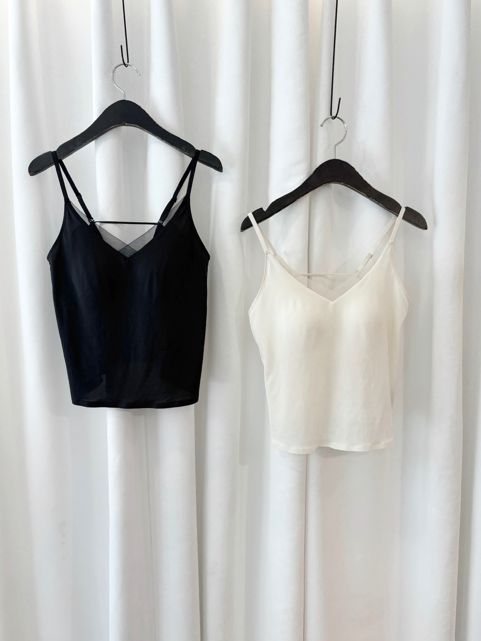 V領拼紗Bra Top