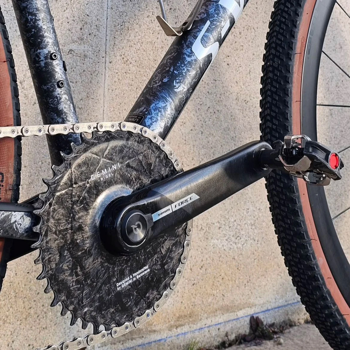 Gemini RIGEL Carbon Direct Mount Road and Gravel Chainring