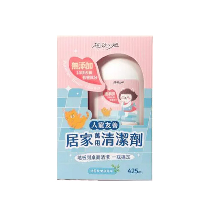 超凝小姐 人寵友善居家萬用清潔劑 425ml