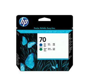 HP C9408A (70) LT BLUE/GREEN 打印頭   DJ Z2100/3100 105072112